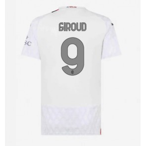 AC Milan Olivier Giroud #9 Bortatröja Kvinnor 2023-24 Kortärmad